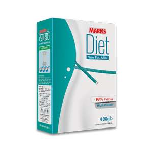 MARKS | Diet | Non Fat Milk | 400 gm | Box