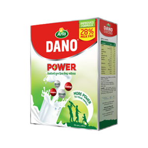 DANO Power | Full Cream Milk Powder | 1 Kg | Box