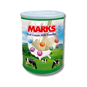 MARKS | Full Cream Milk Power | 1 Kg | Tin