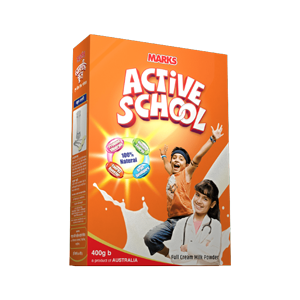 MARKS | Active School Milk Powder | 400 gm | Box