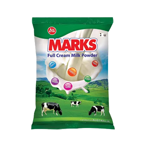 MARKS | Full Cream Milk Powder | 2 kg | Foil